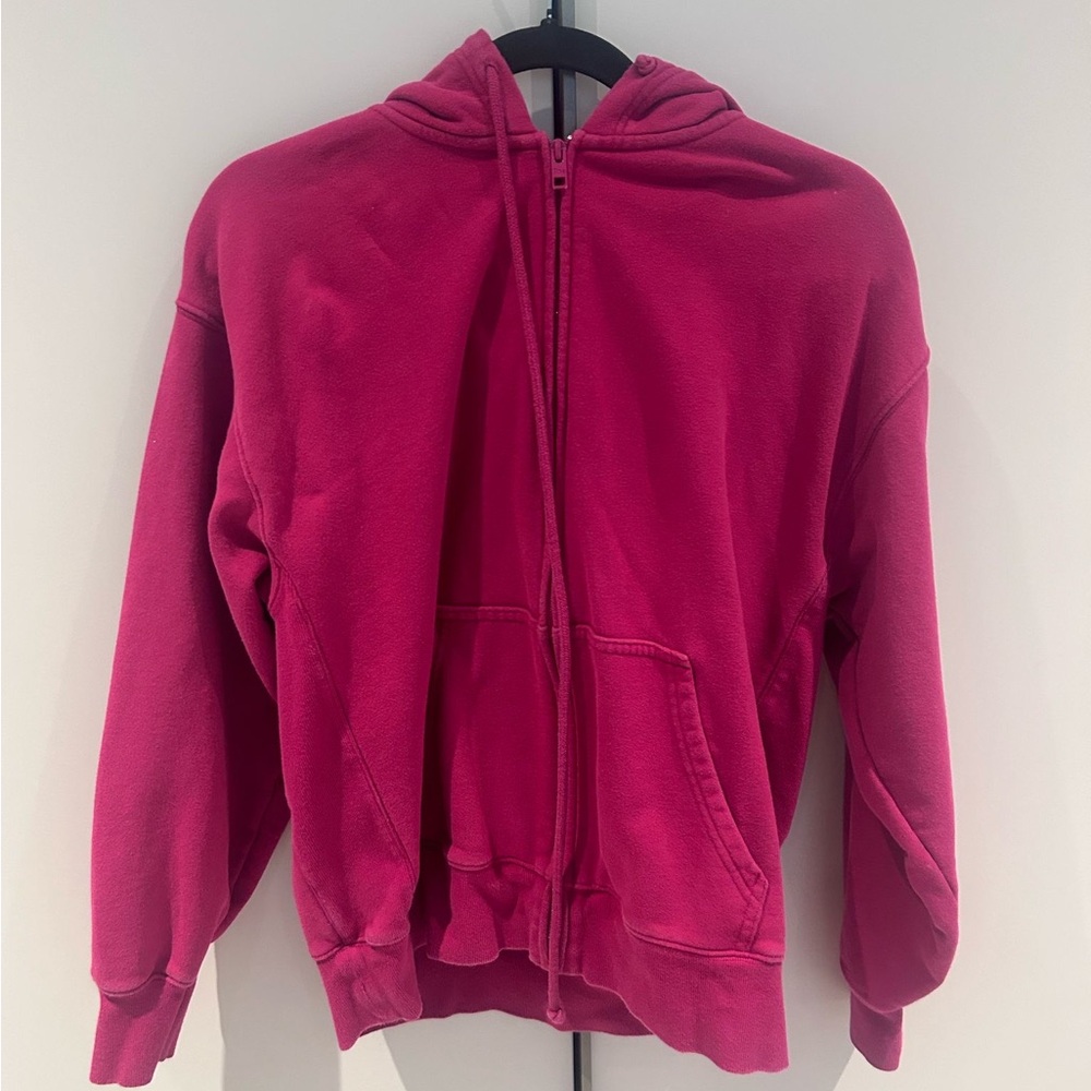 Aritzia tna pink hoodie